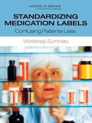 cover image of Standardizing Medication Labels